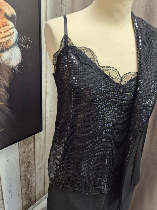 Top paillette TS