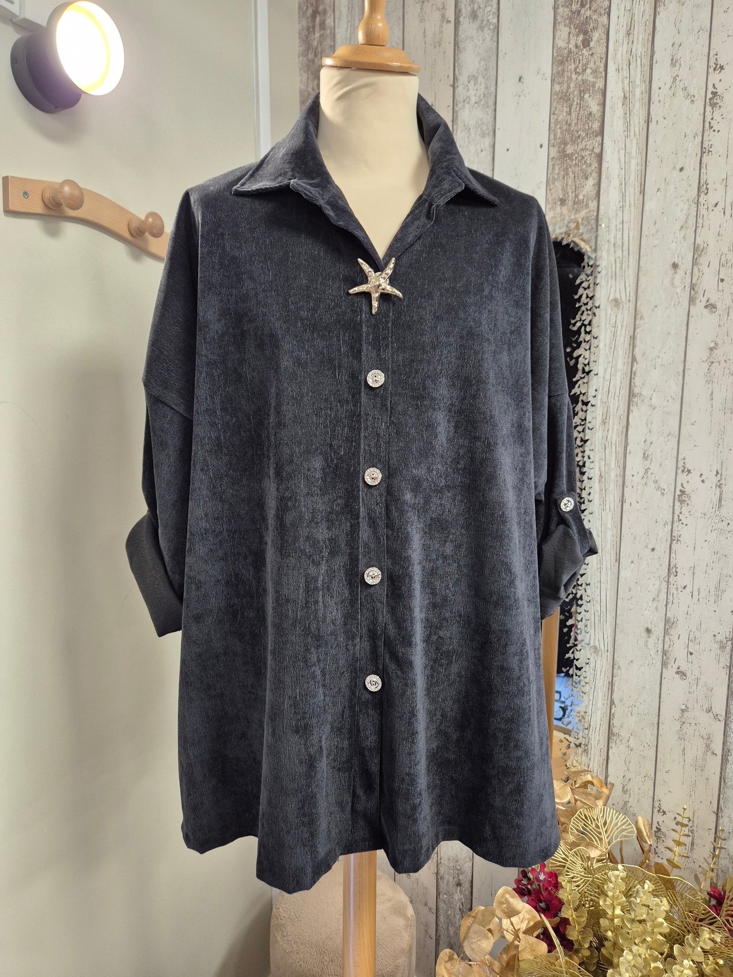 Chemise velours TU 46 AU 54