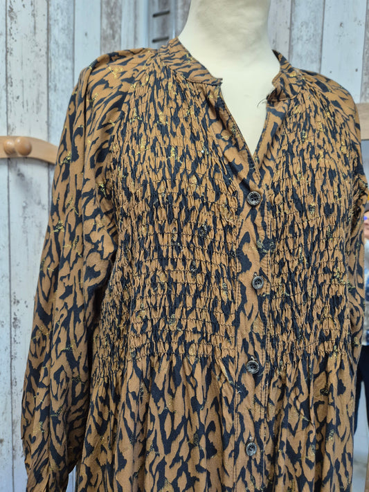 Robe marron TU 44 au 48