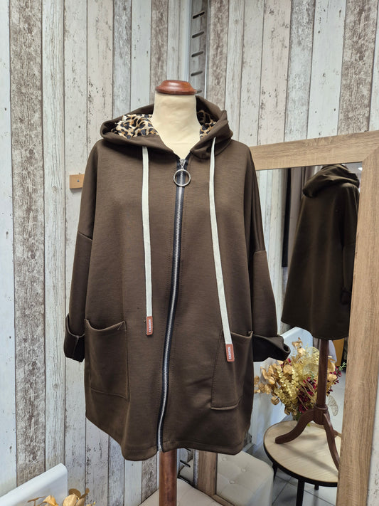 Veste Gilet capuche TU