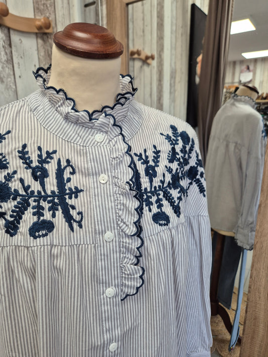 Chemisier Brodé T S/M