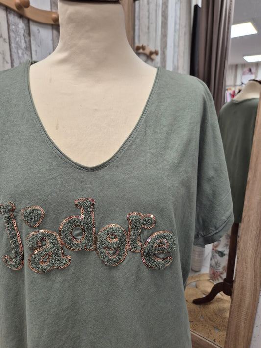 Tee Shirt J'adore TU