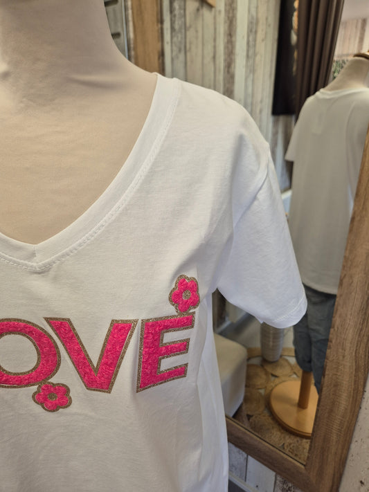 T SHIRT LOVE TU