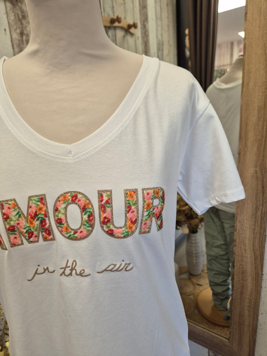 T SHIRT AMOUR TU