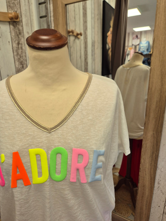 T-Shirt J'adore TU
