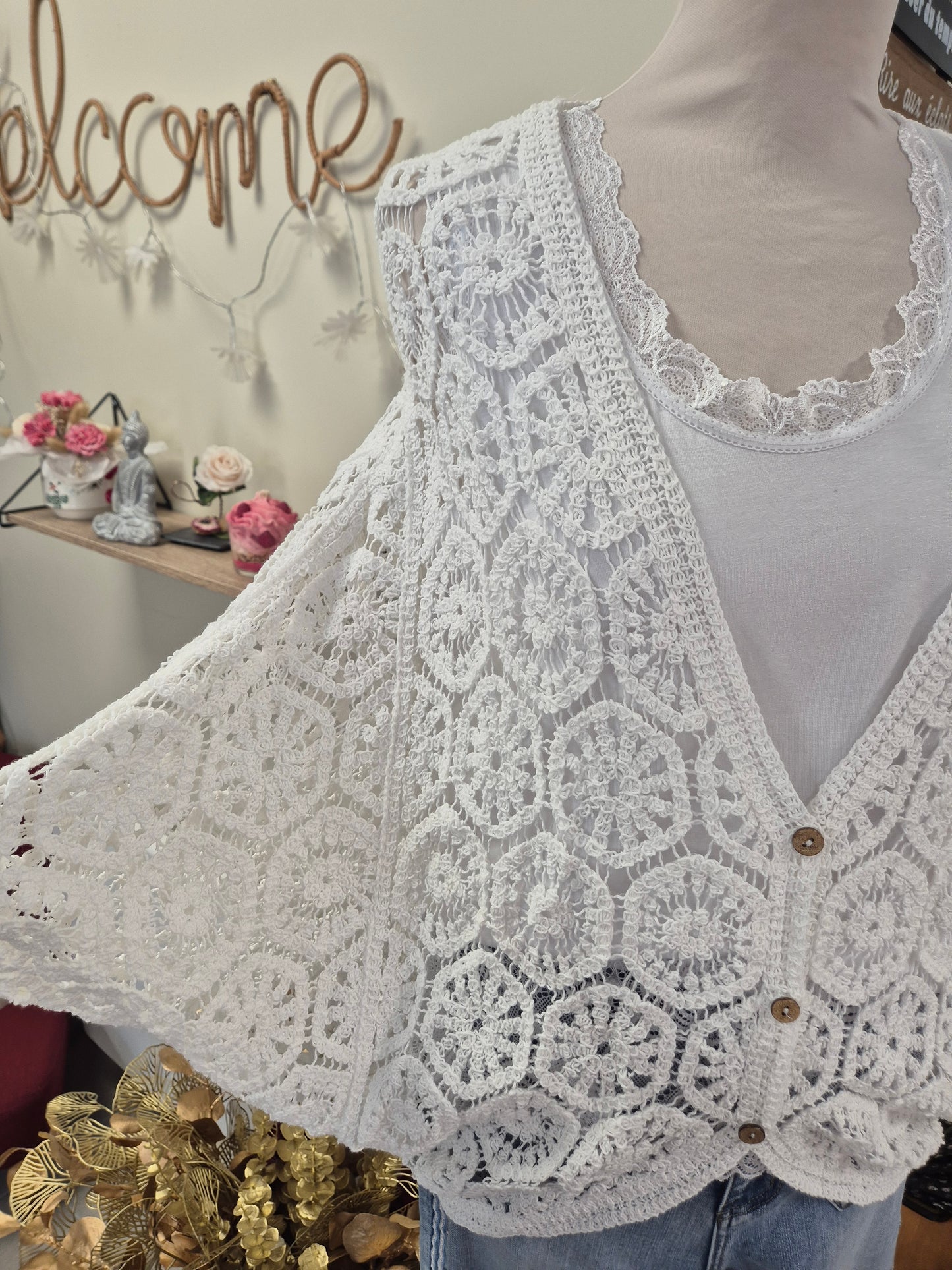 Gilet Macramé TU