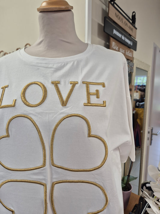 T-Shirt Love TM/L