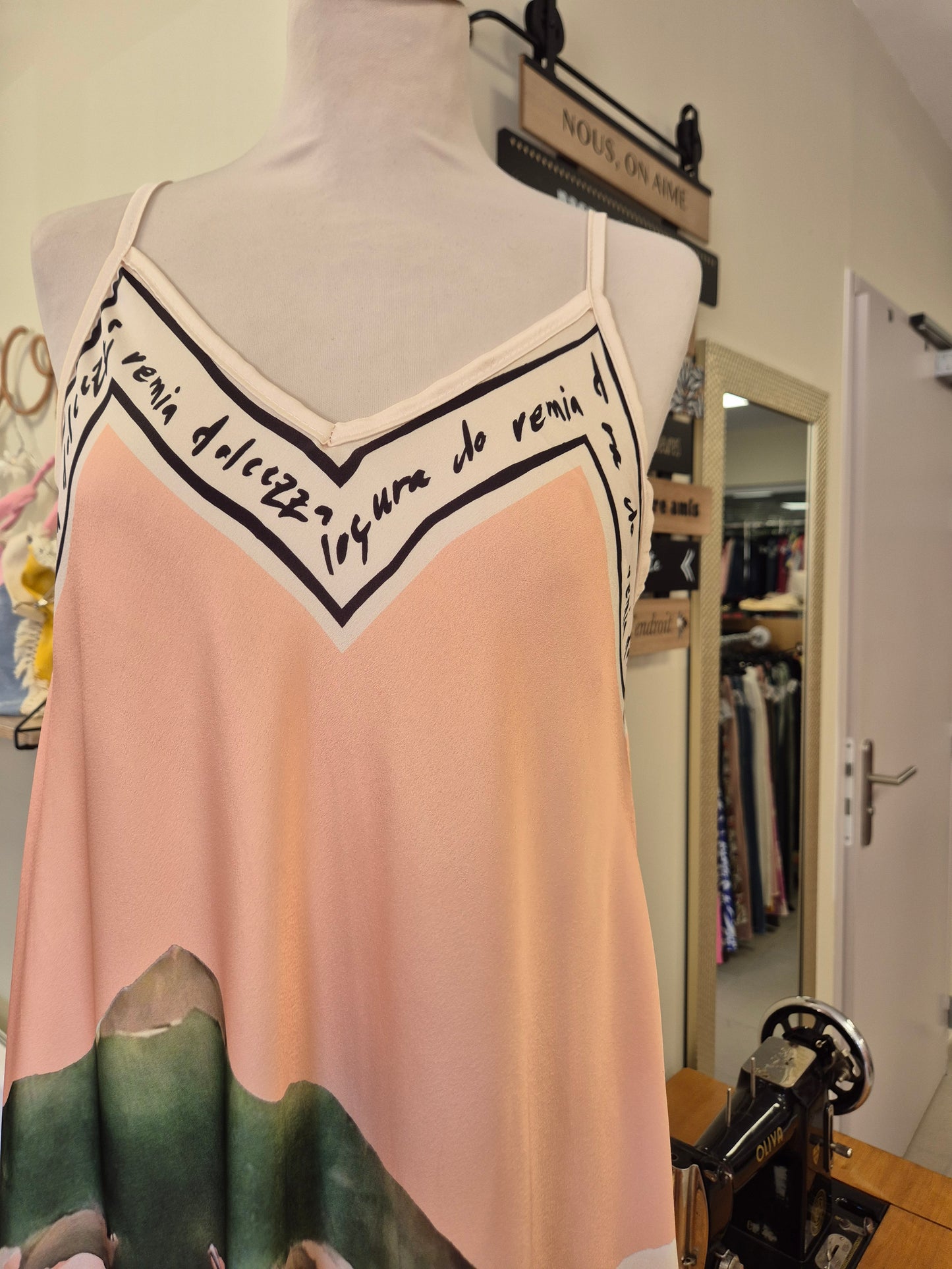 Robe bretelle TU