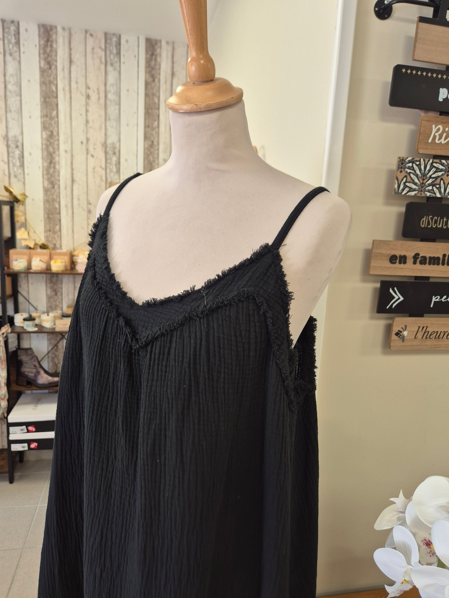 Robe longue GAZE DE COTON TUGT