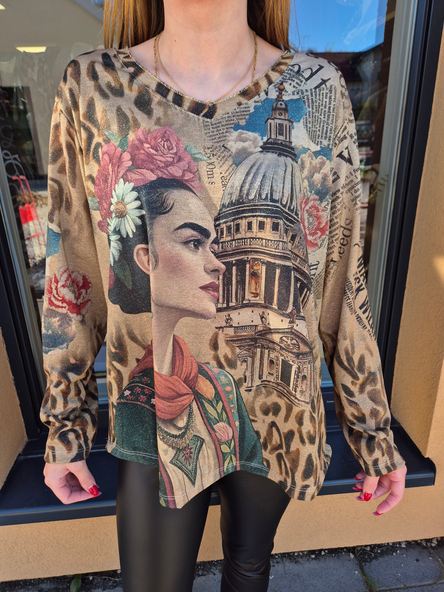 Pull Lurex Frida Kahlo TU 36au 44