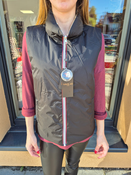 Blouson sans manches réversible