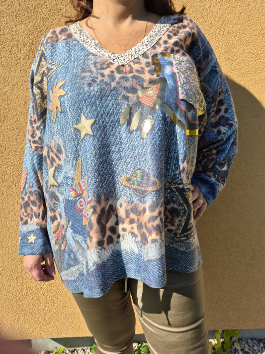 Pull Oversize TU 44 au 56