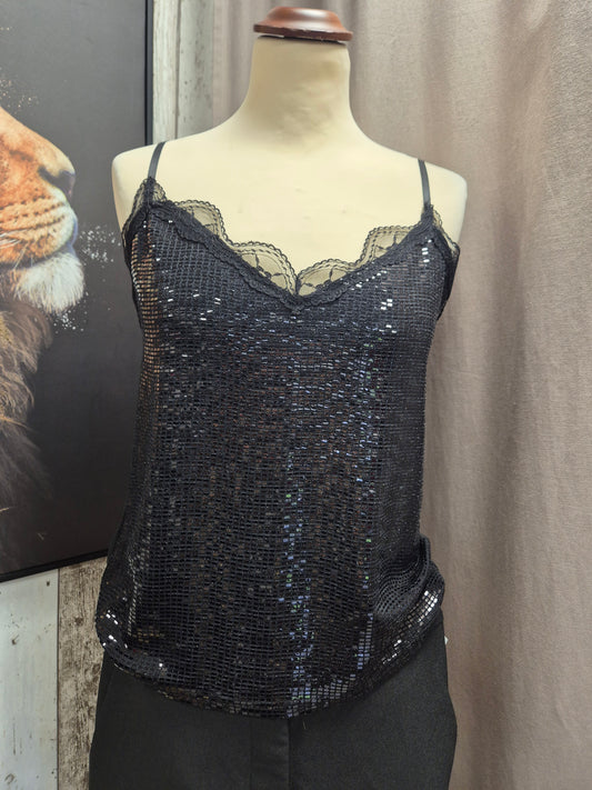 Top paillette TS