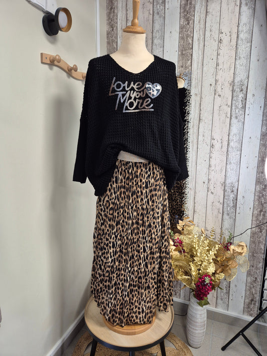 Jupe Léopard TU 44 AU 48/50