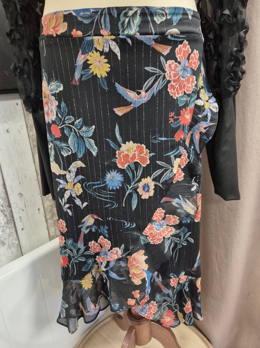 Jupe fleur T40