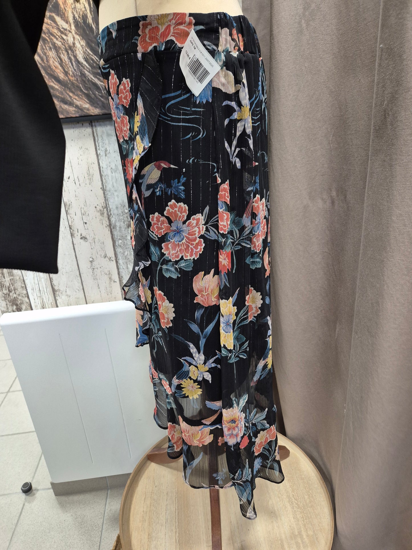 Jupe fleur T40