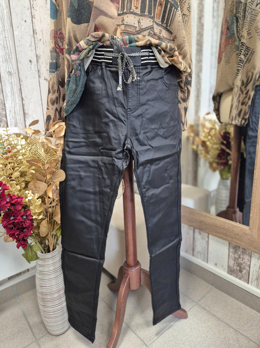 Pantalon Simili Cuir