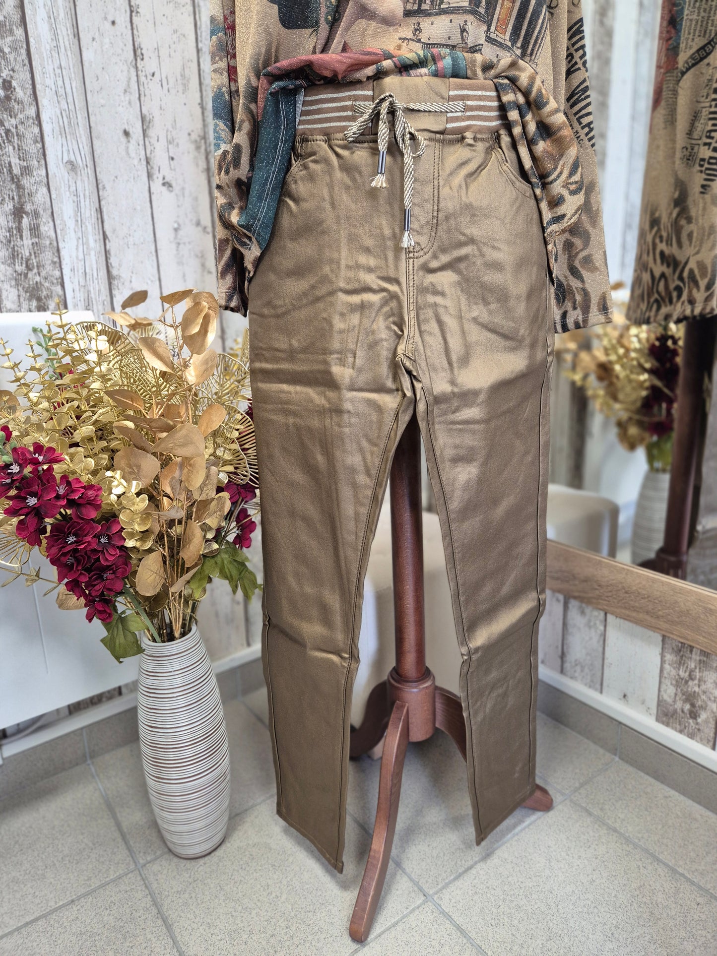 Pantalon Simili Cuir