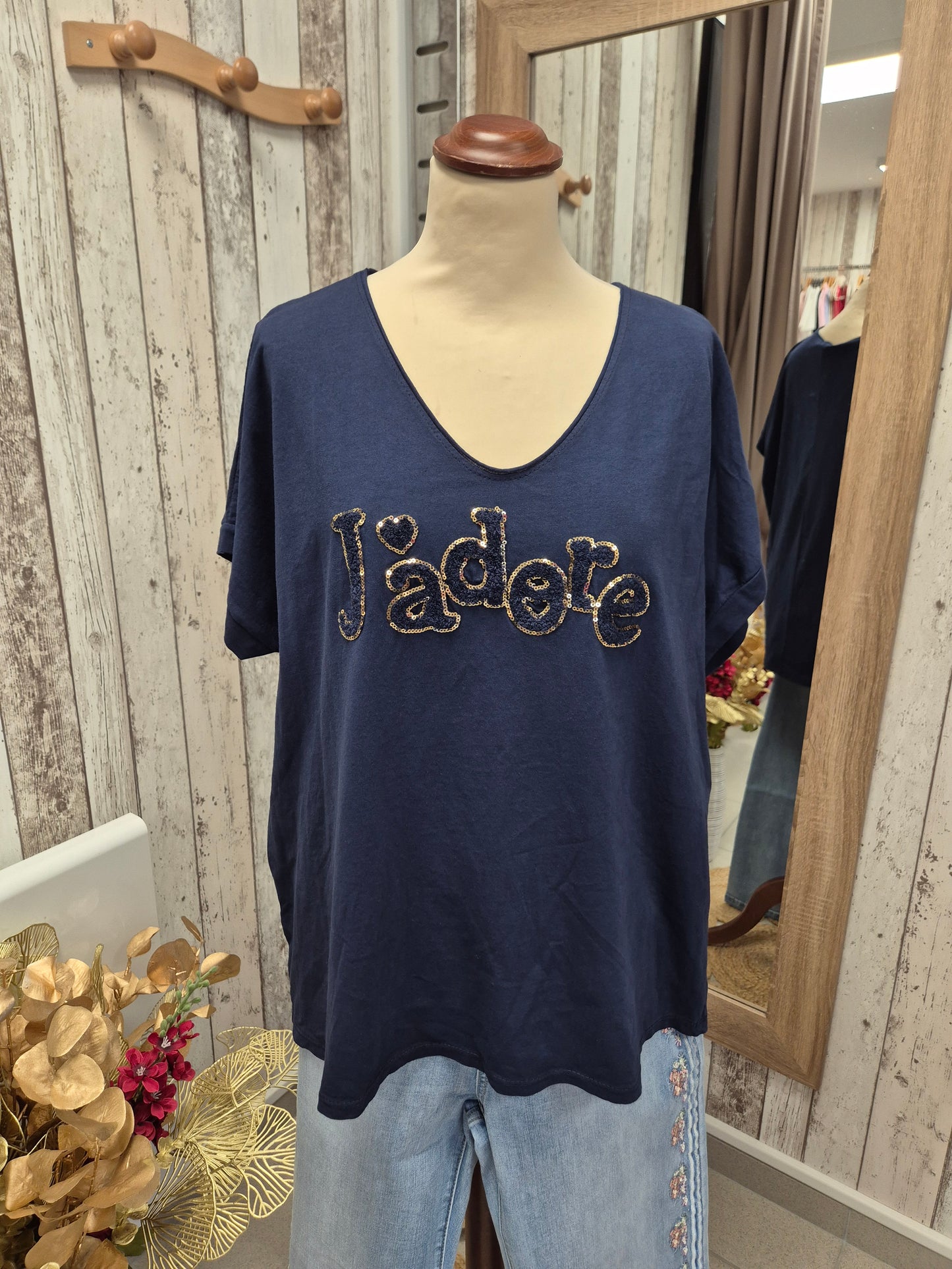 Tee Shirt J'adore TU