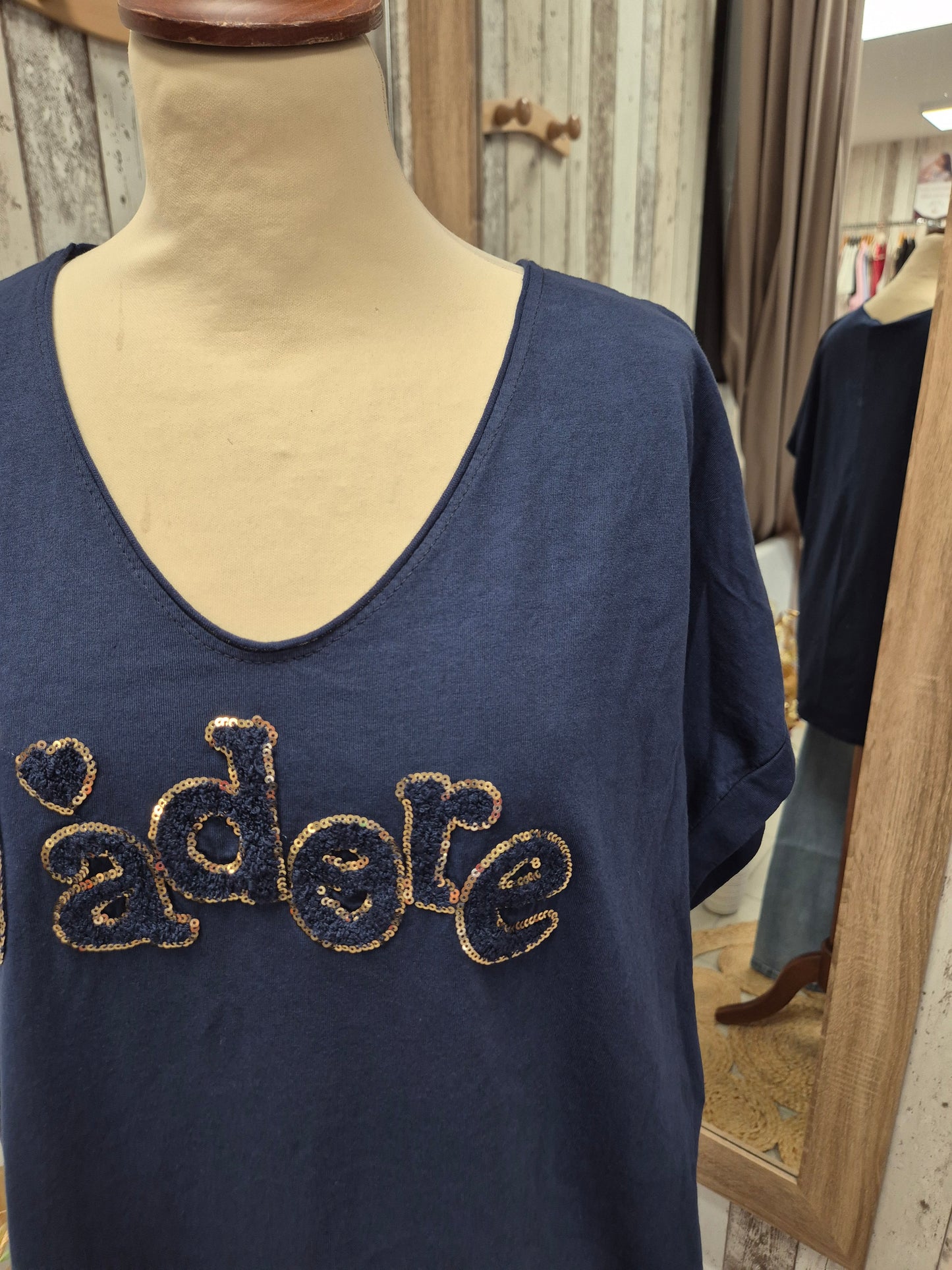 Tee Shirt J'adore TU