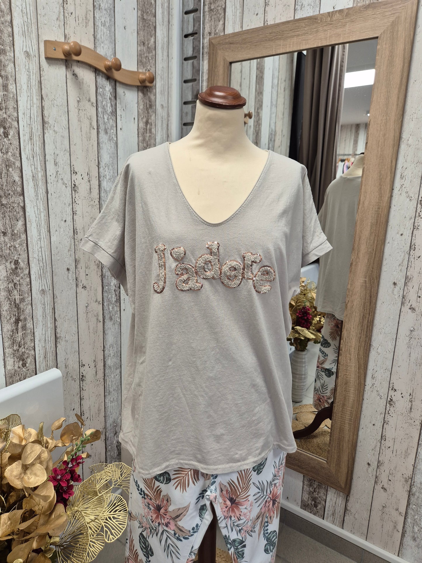 Tee Shirt J'adore TU