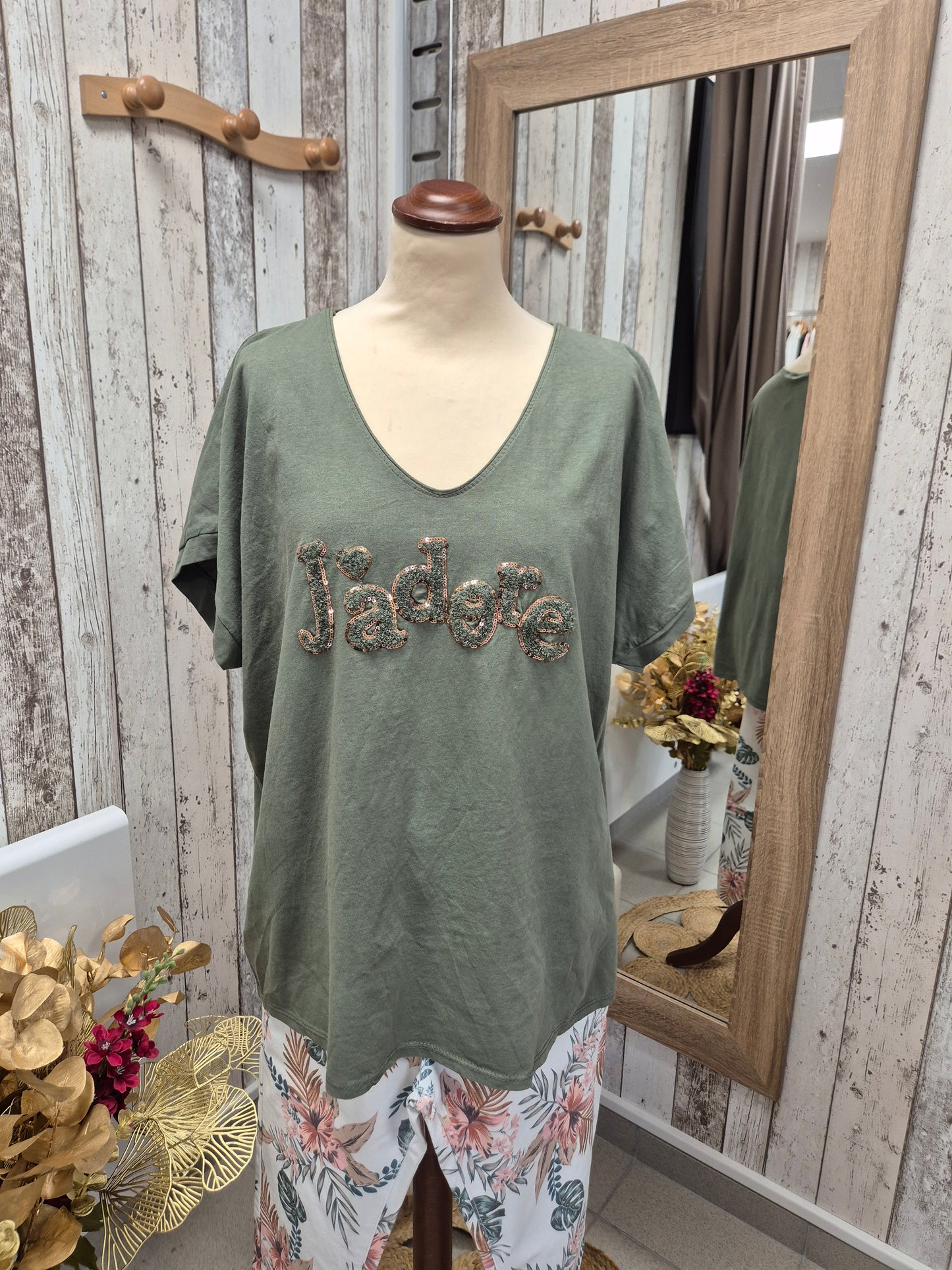 Tee Shirt J'adore TU