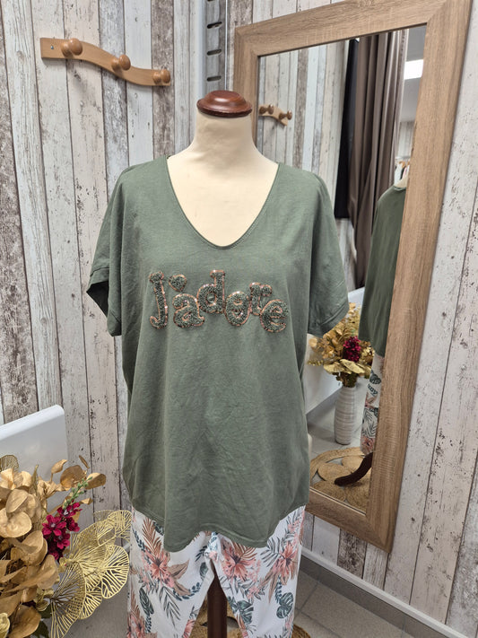 Tee Shirt J'adore TU