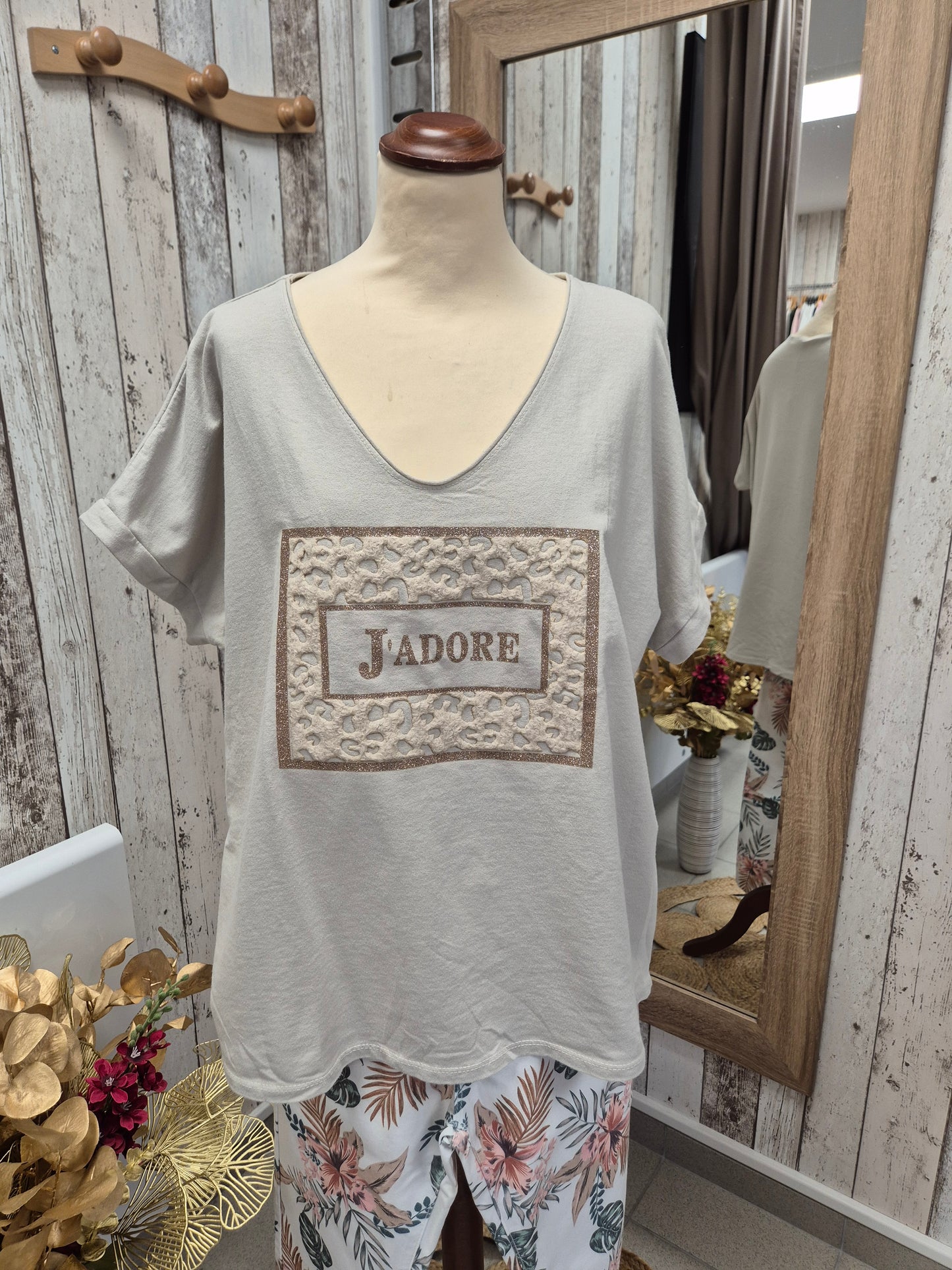 Tee shirt J'ADORE TU
