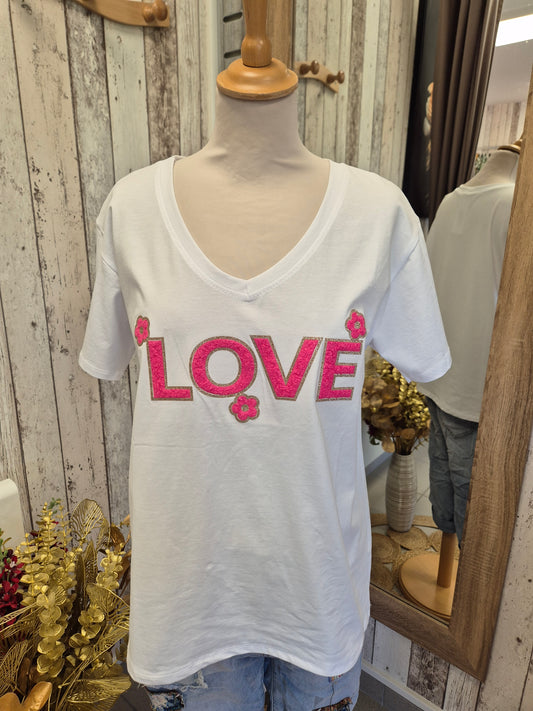 T SHIRT LOVE TU
