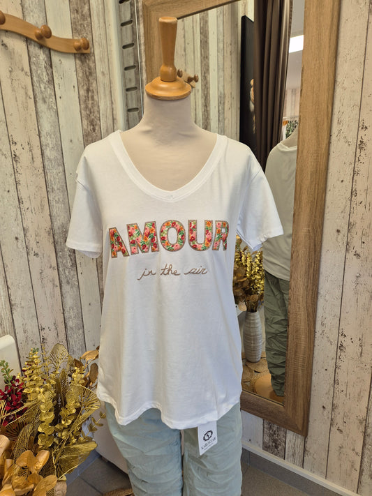 T SHIRT AMOUR TU
