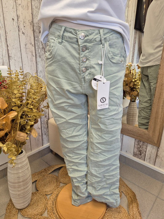 Jeans Karostar Vert