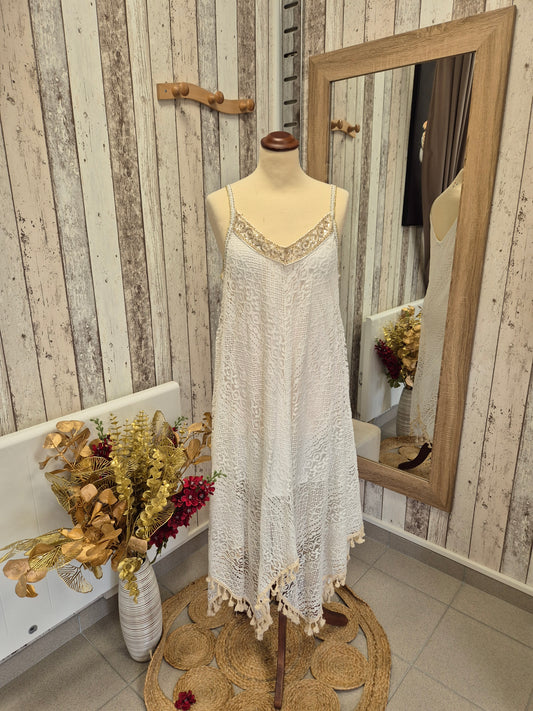 Robe BOHEME asymétrique TU