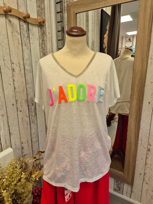 T-Shirt J'adore TU