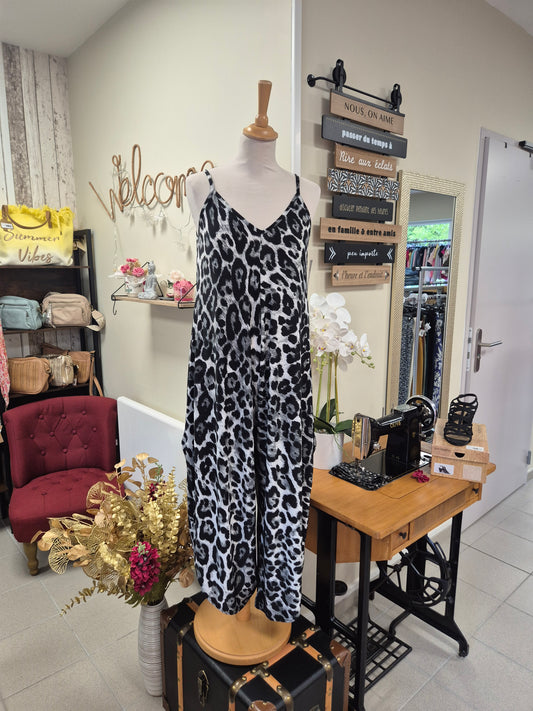 Combi Pantalon léopard TU