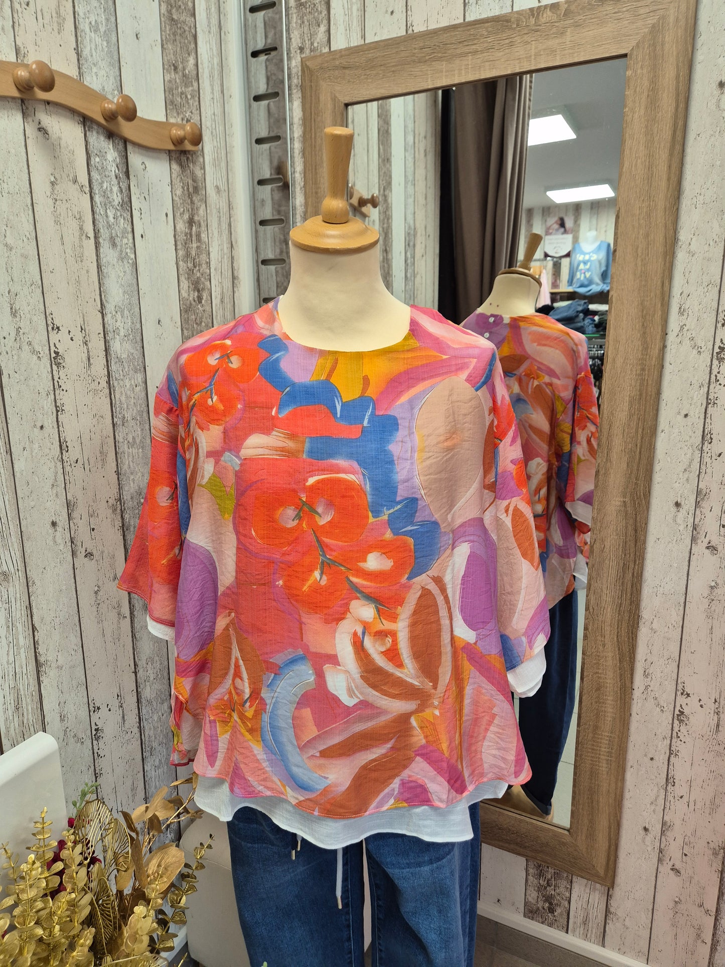 Blouse colore GT prix destockage