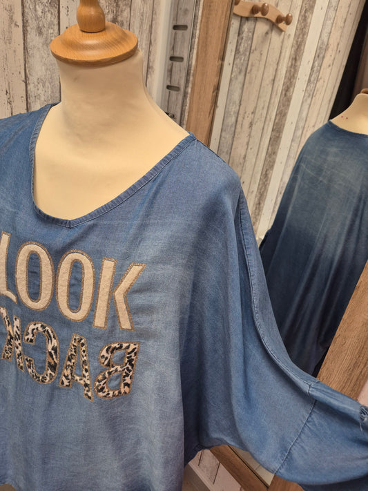 Blouse oversize tencel TU GT