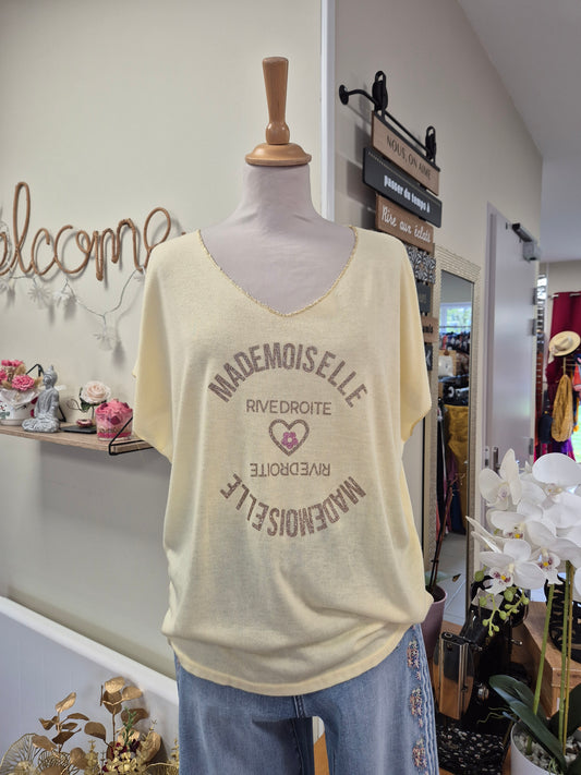 T-Shirt Mademoiselle TU