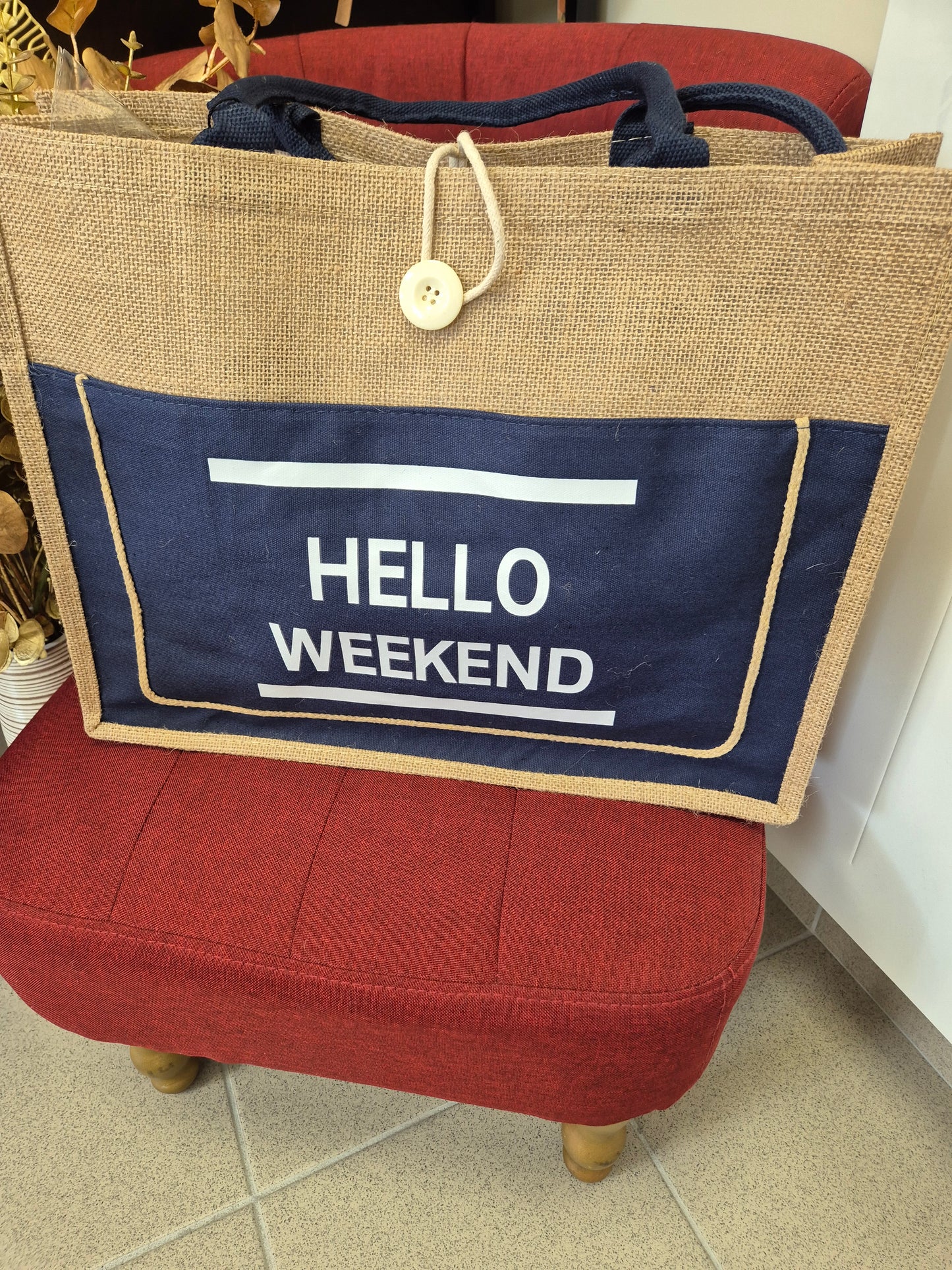 SAC toile jute
