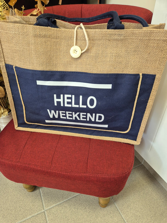 SAC toile jute