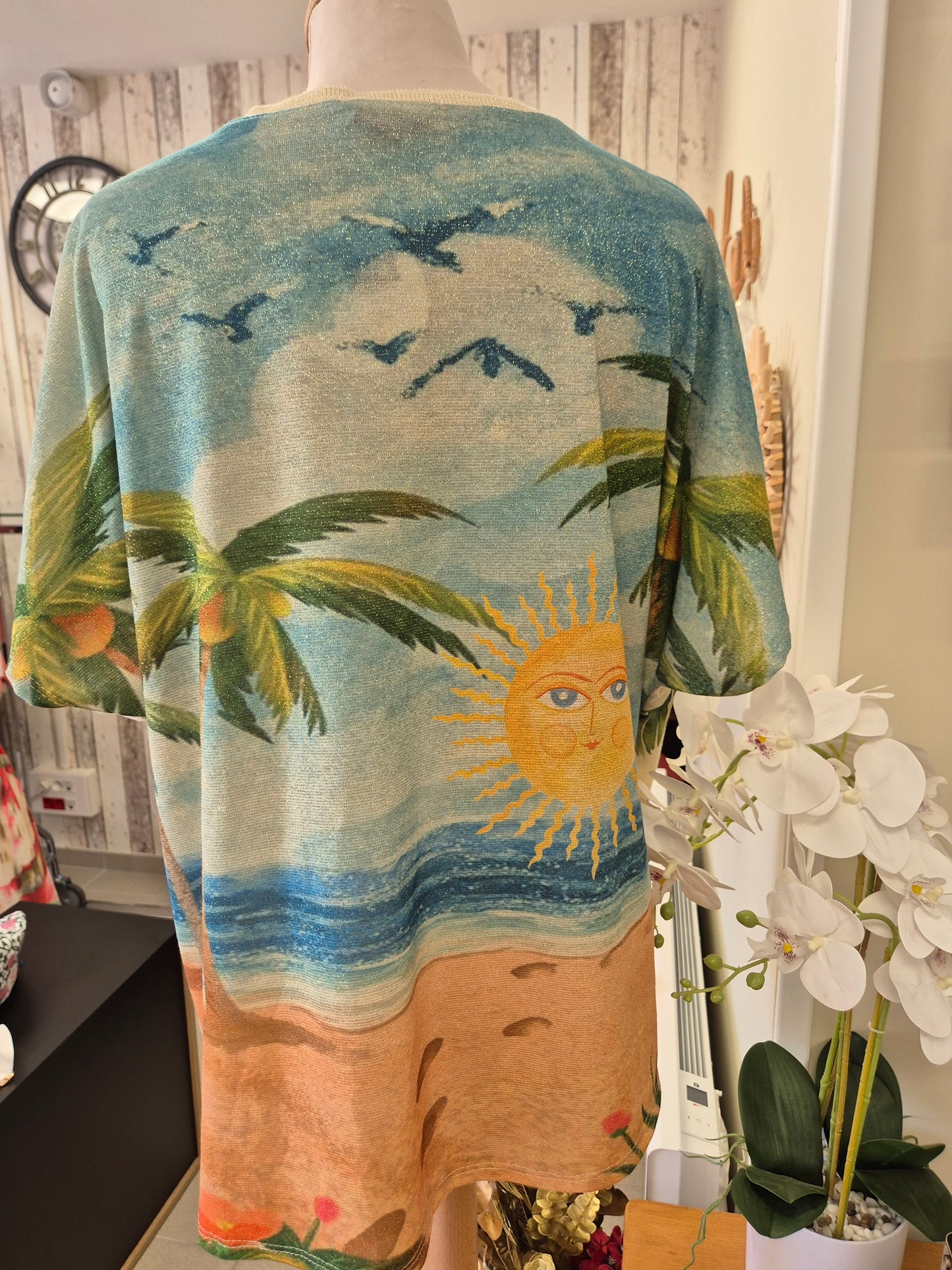 Pull Imprimé Lurex  TU