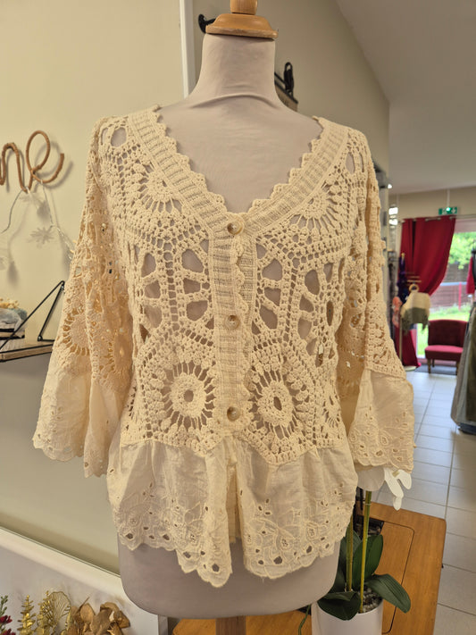 Gilet Brodé TU