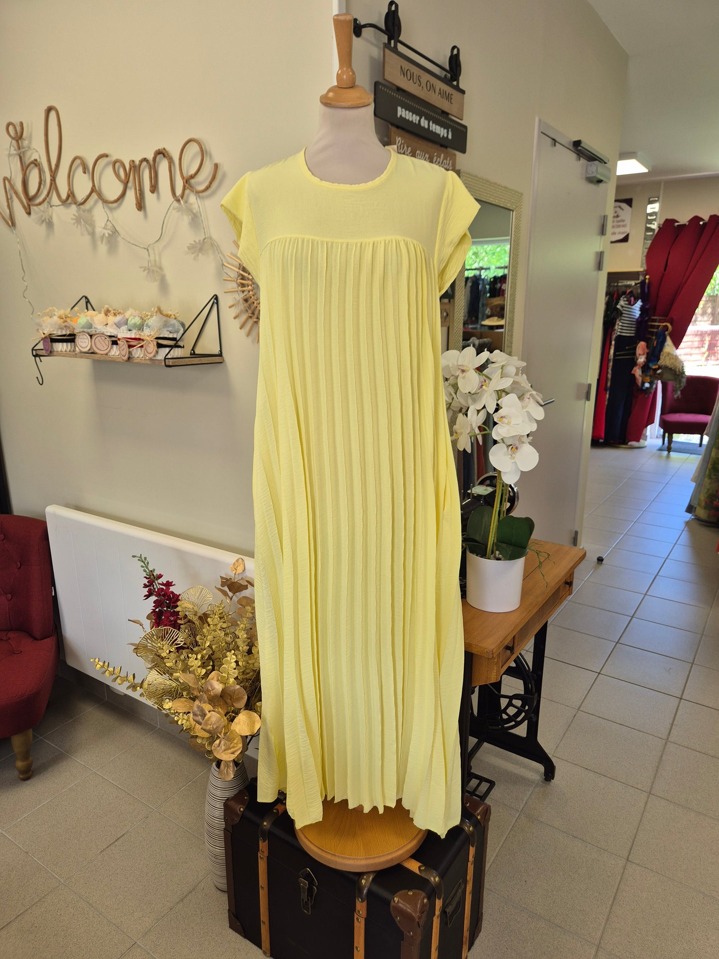 Robe Longue Mode Italy TU