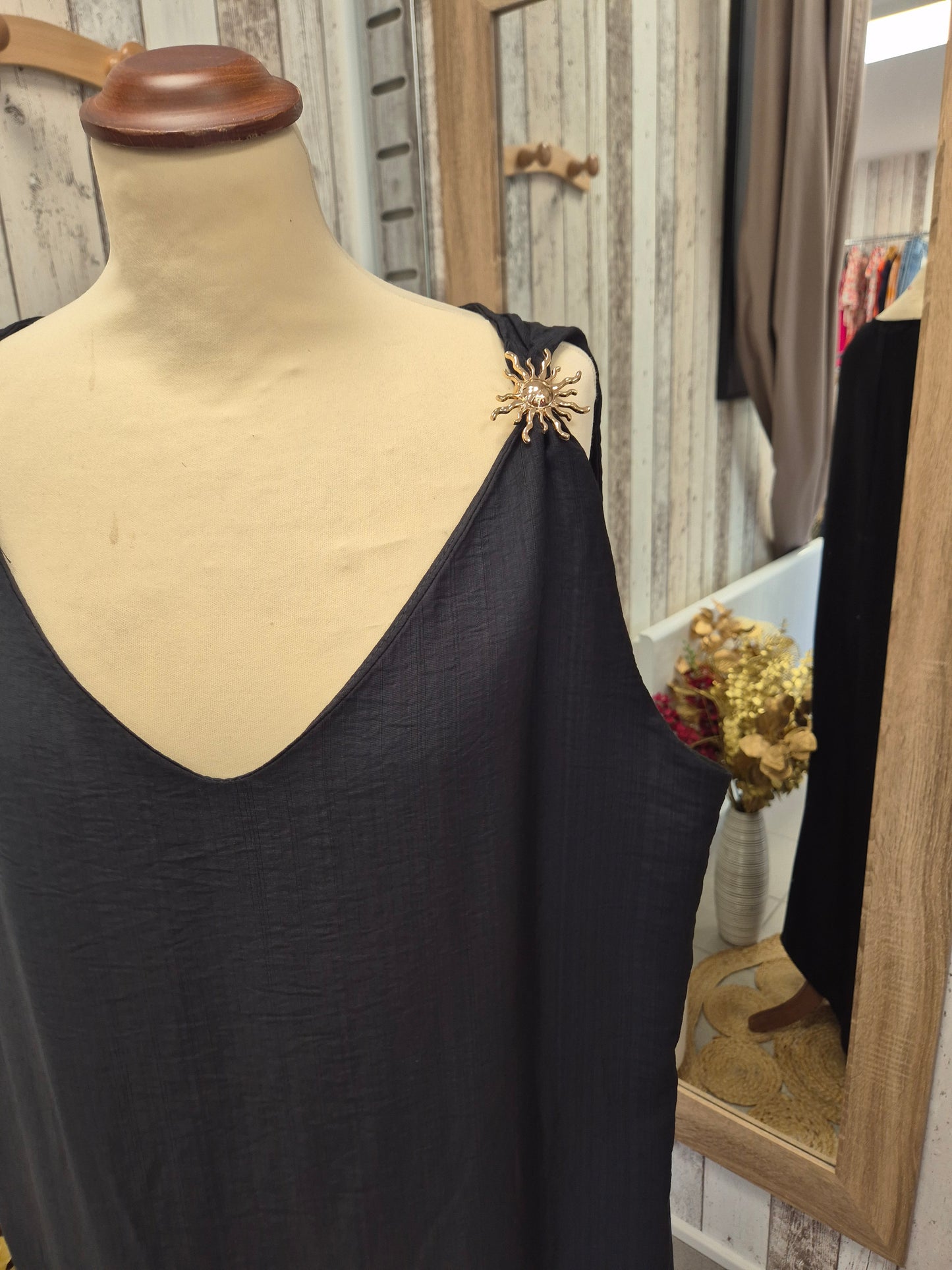 Robe broche soleil TU GT