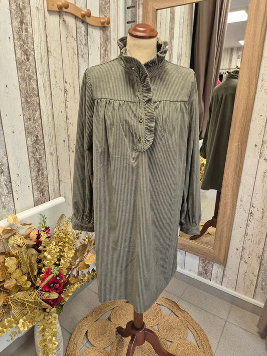 Robe Velours Ikoone