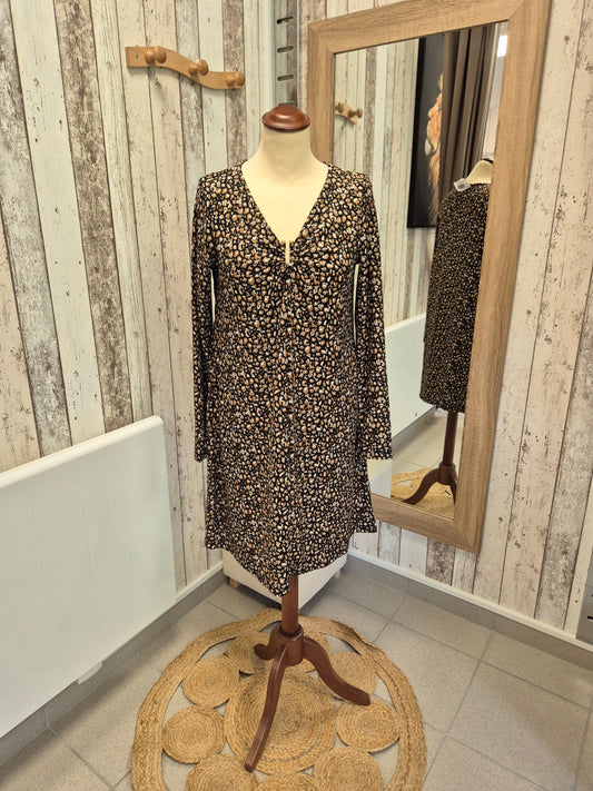 Robe léopard GRAIN DE MALICE T36
