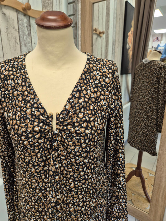 Robe léopard GRAIN DE MALICE T36