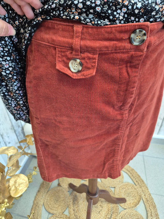 Jupe Velours CAMAIEU T36