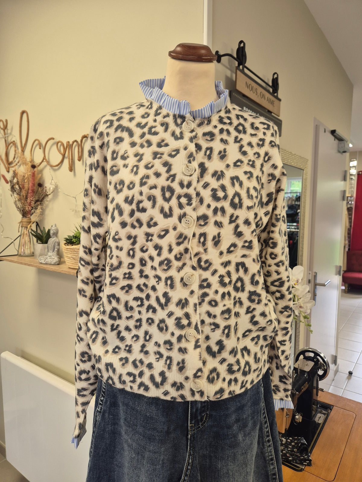 pull Gilet Leopard TU