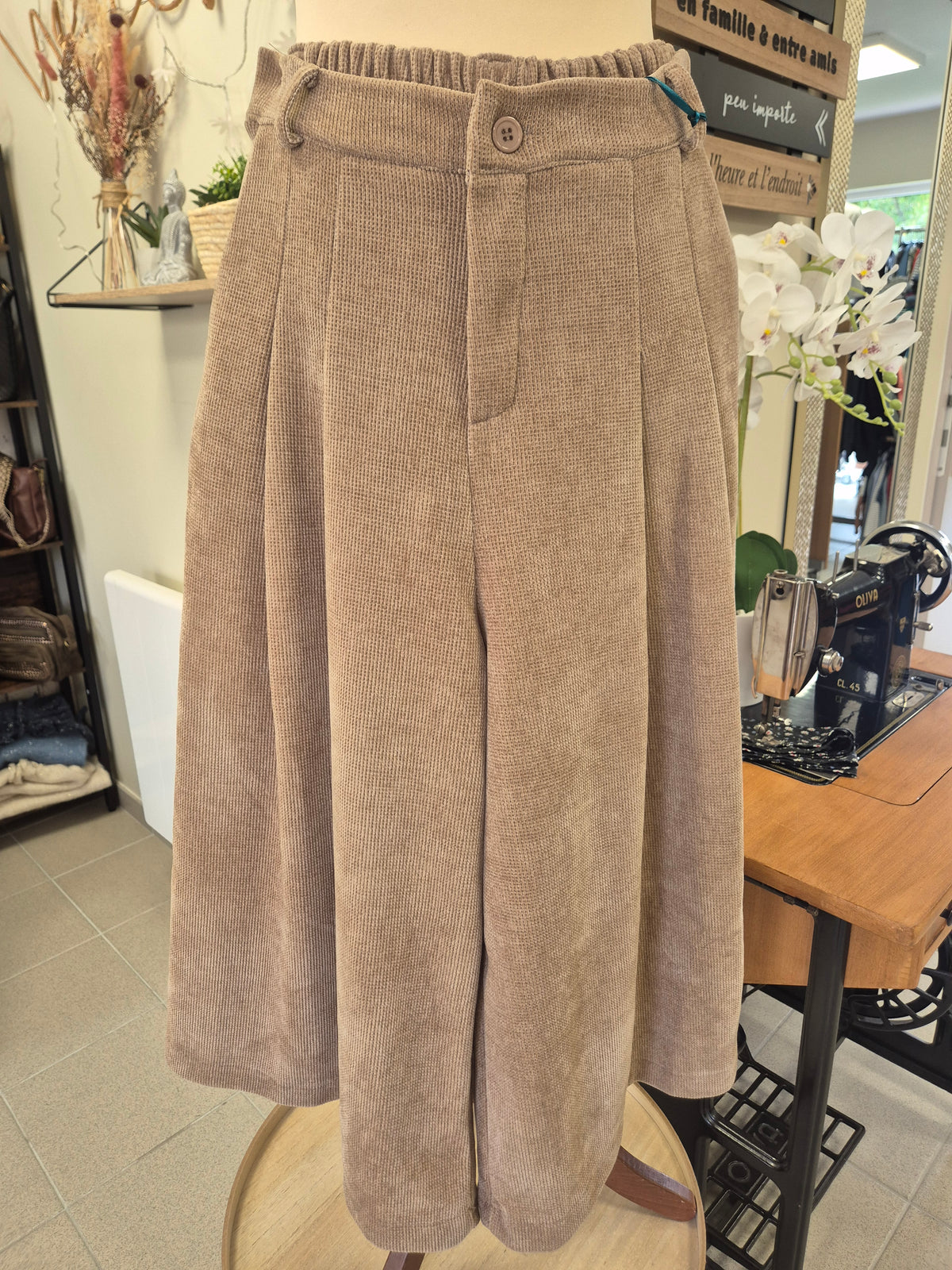 Jupe Culotte Velours TU