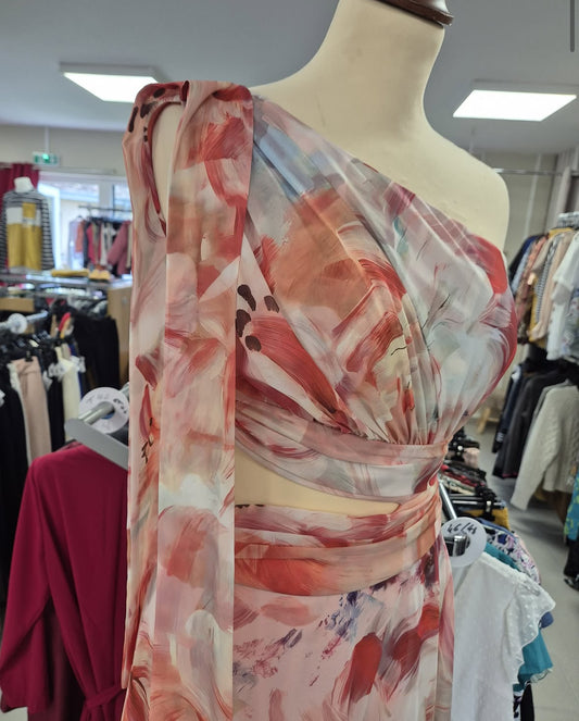 Robe Pink Flowers